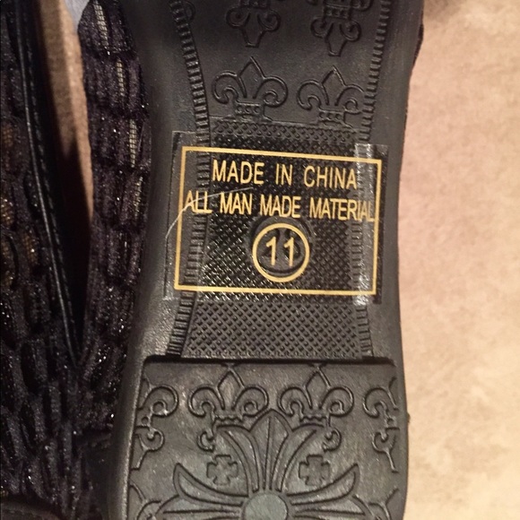 NWT Girl Sz 10, 11, 13 Black Flats / Dress Shoes - Picture 8 of 8